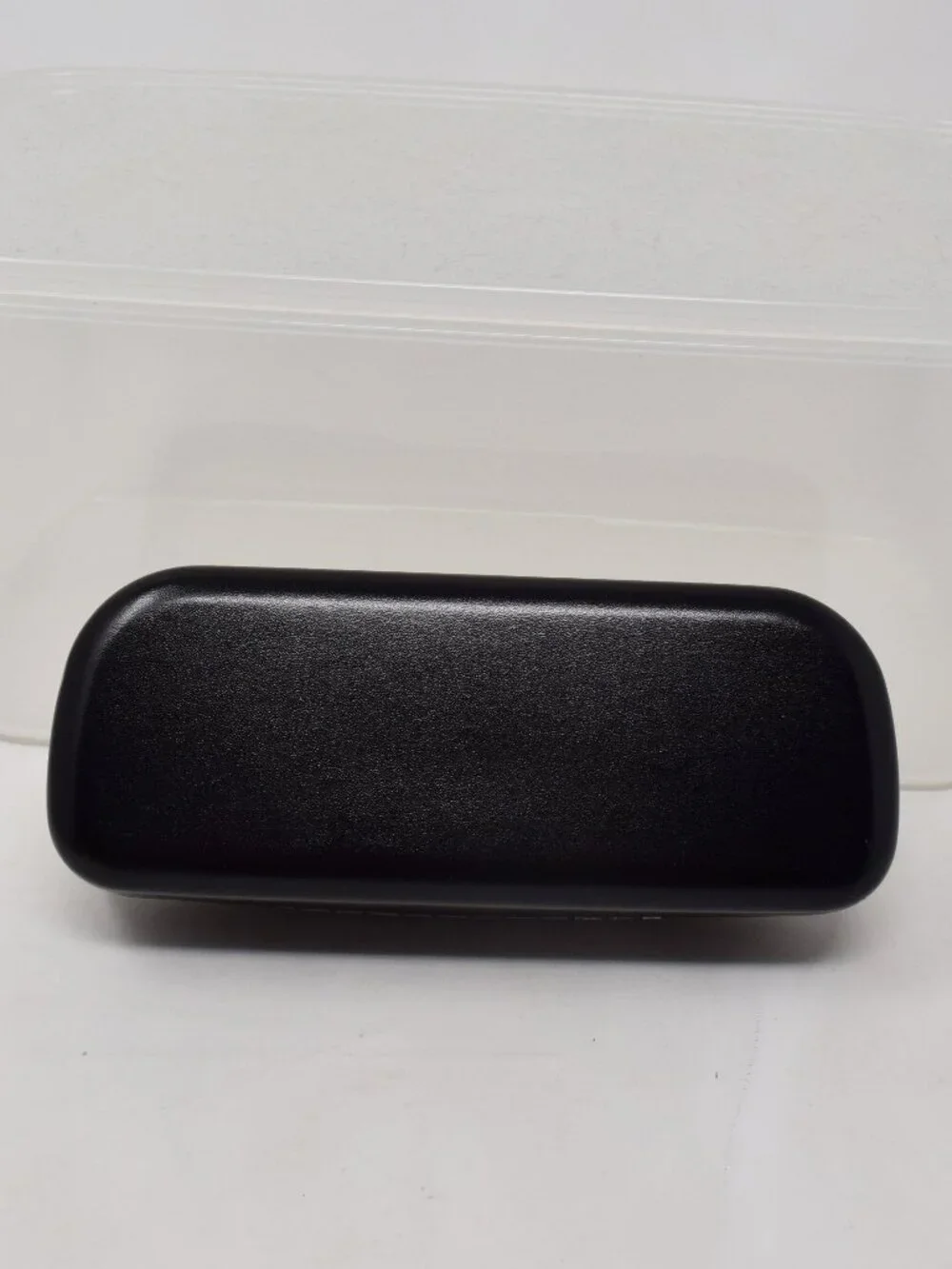 Coach Eyeglass Case Hard Shell Black Logo Travel Timeless Designer Protective